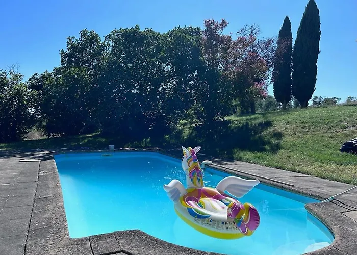 Apartamento Retreat In The Gers With Pool, Bikes And Starry Skies